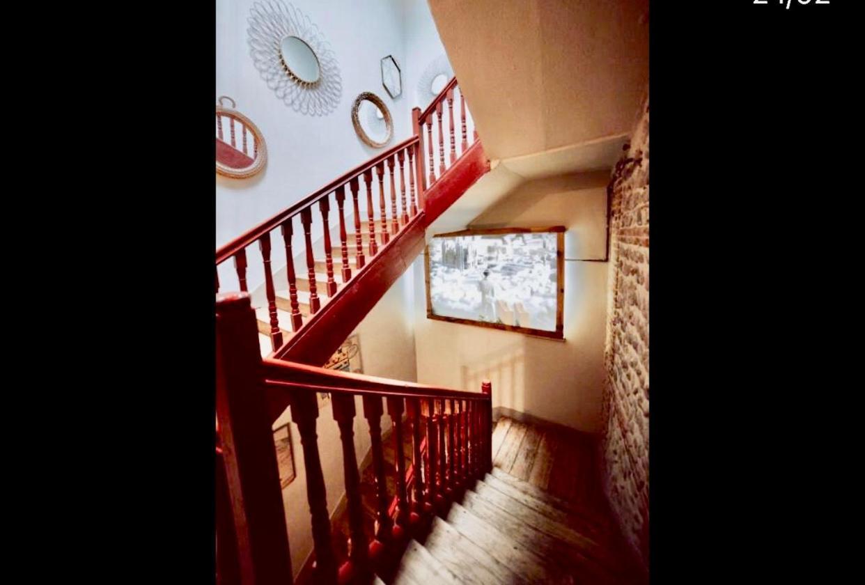 Albany Ancha Hotel เลออน ภายนอก รูปภาพ Staircase