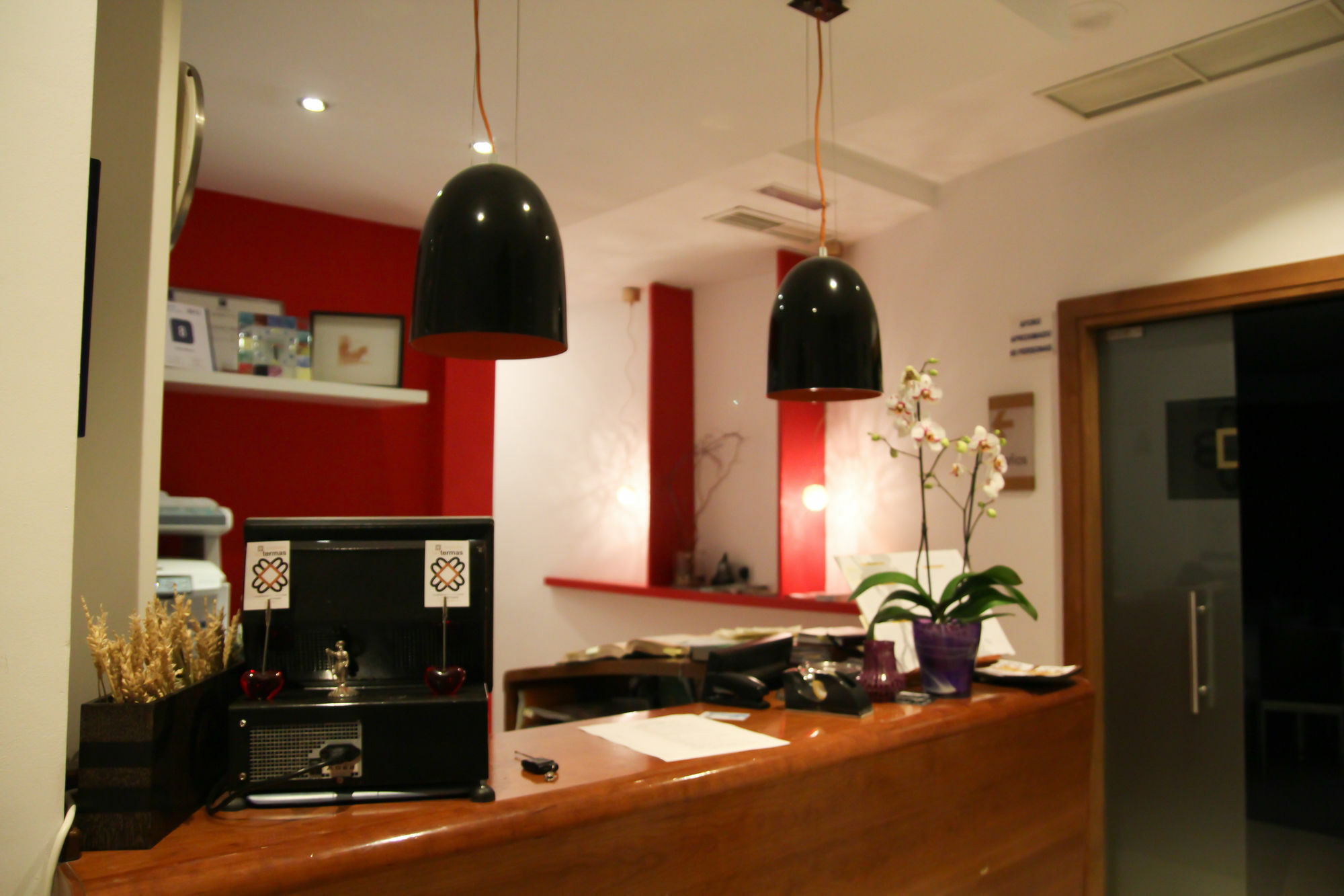 Albany Ancha Hotel เลออน ภายนอก รูปภาพ Reception